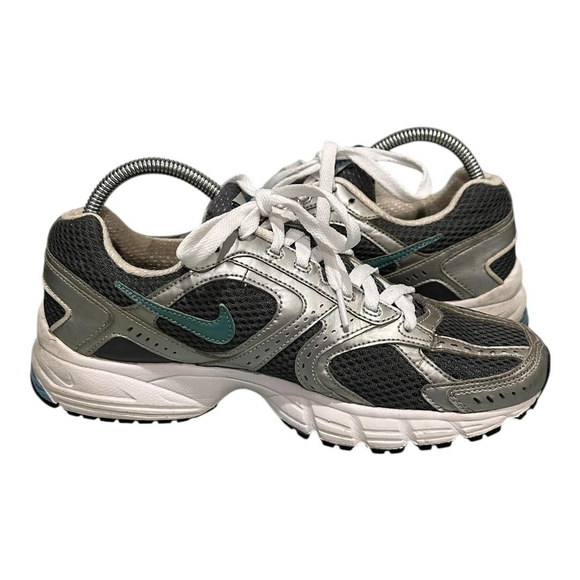 Nike Air Skyraider 2 Shoes Womens 9 Gray Running Athletic Sneakers 386514-011 - Picture 5 of 10